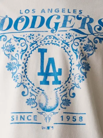 MLB FLORAL GRAPHIC OS TEE