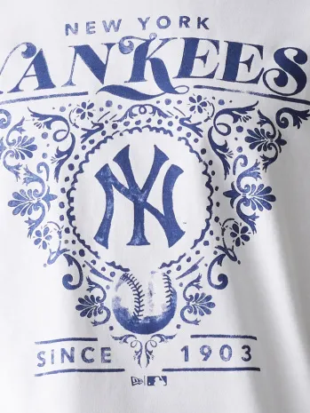 MLB FLORAL GRAPHIC OS TEE